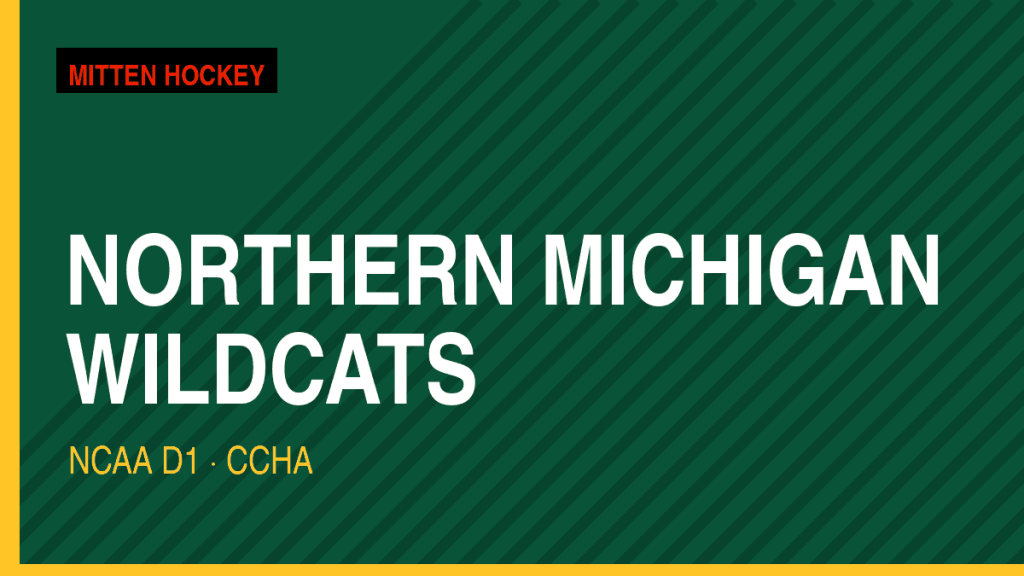 Northern Michigan Game Recap: vs. Stonehill (Oct. 16) — Freshman defenseman Darik Olson scores&nbsp;twice